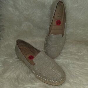 Joie Cara Platform Espadrille Slip-On Flats, Size 10 Joie Cara Platform Espadril